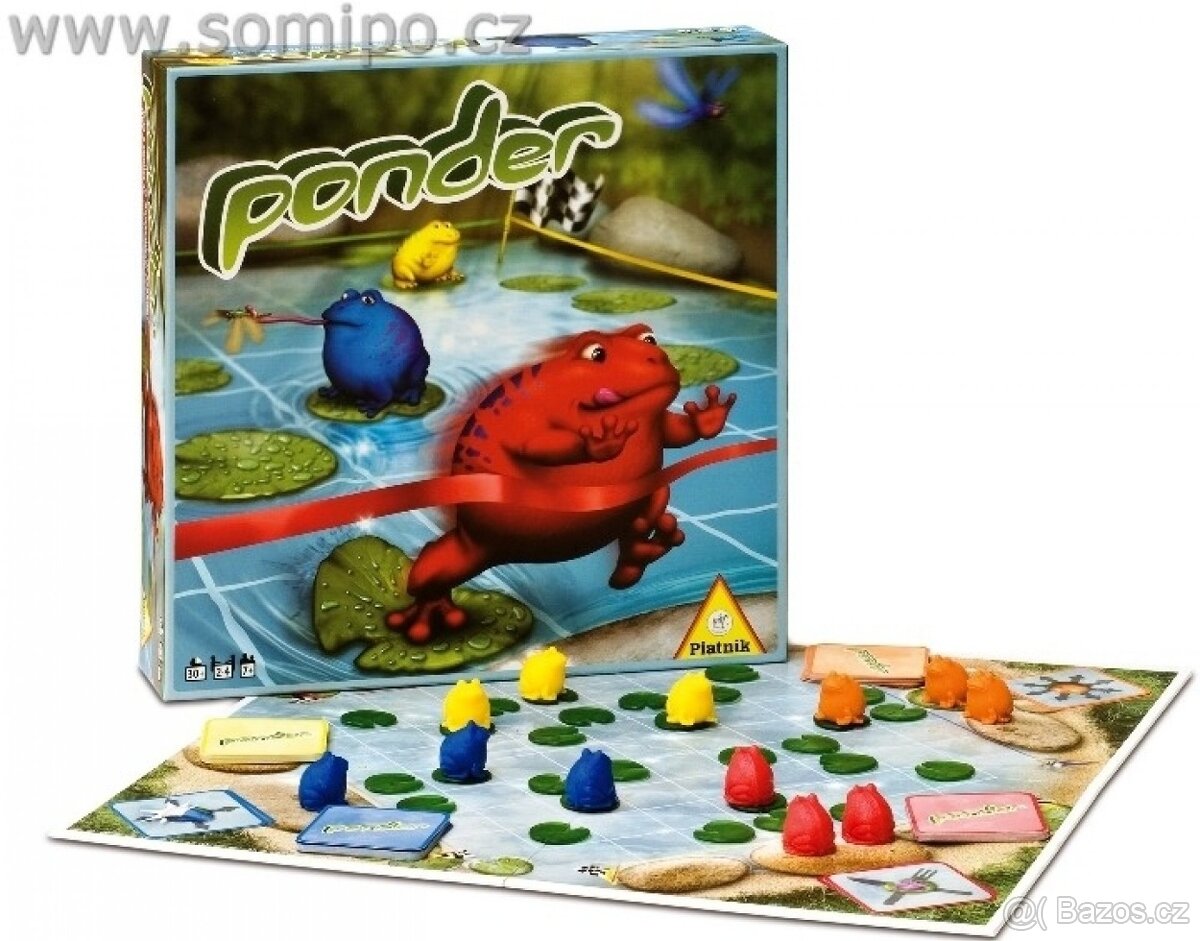 Hra Piatnik PONDER žabky