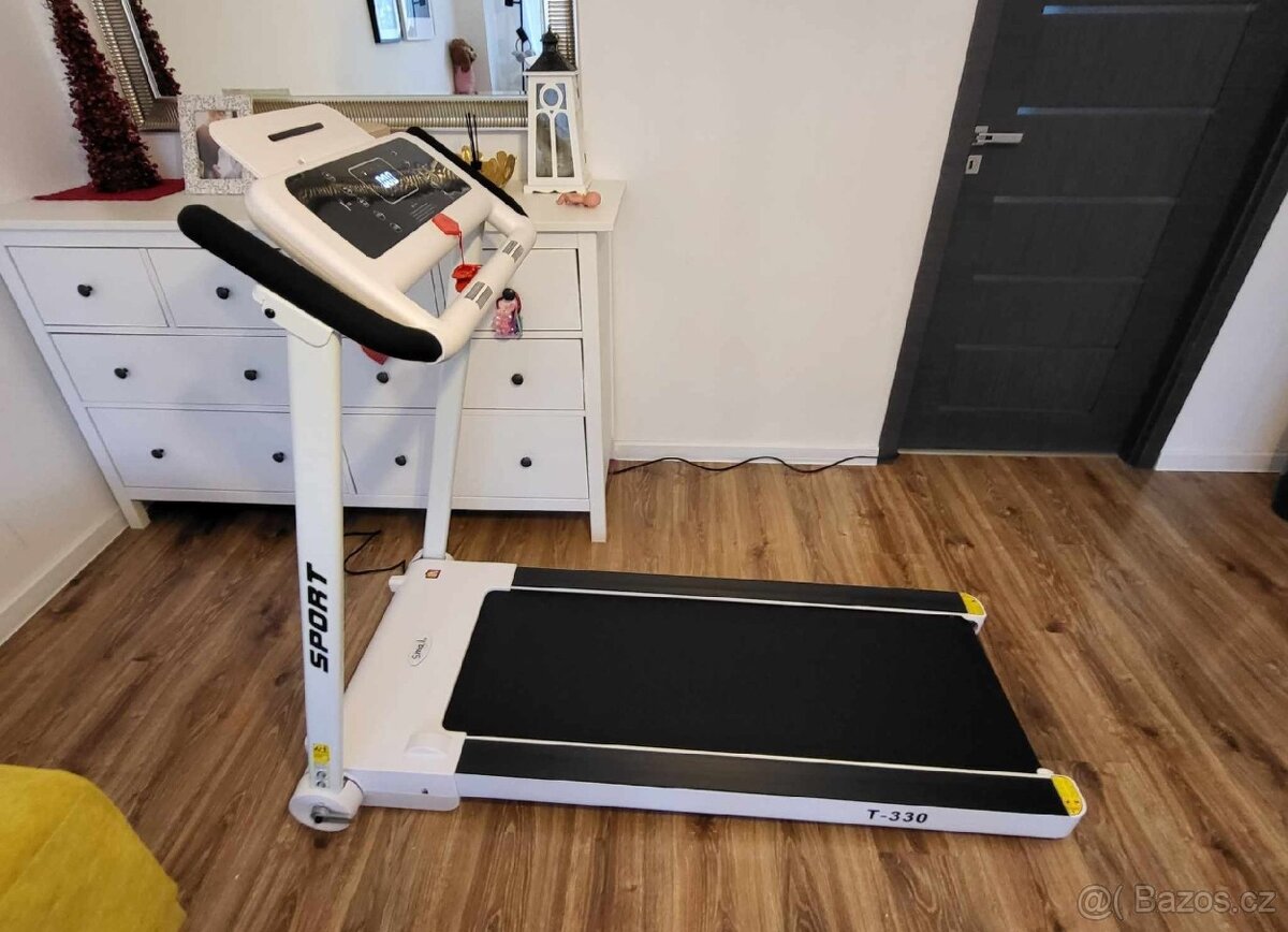 Běžecký pás HRS T-330 (sklopný systém, do 120kg, š. 42cm)