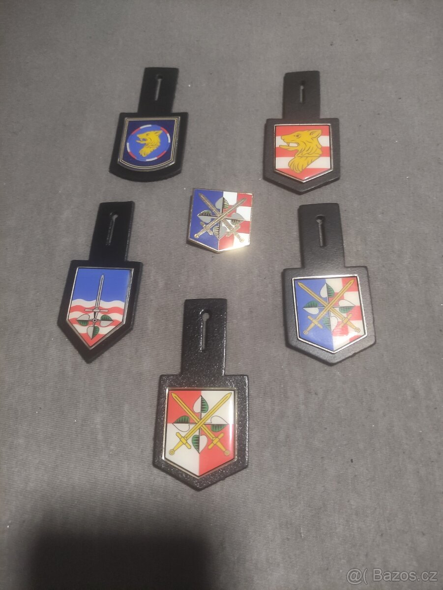 Kapsové odznaky PČR