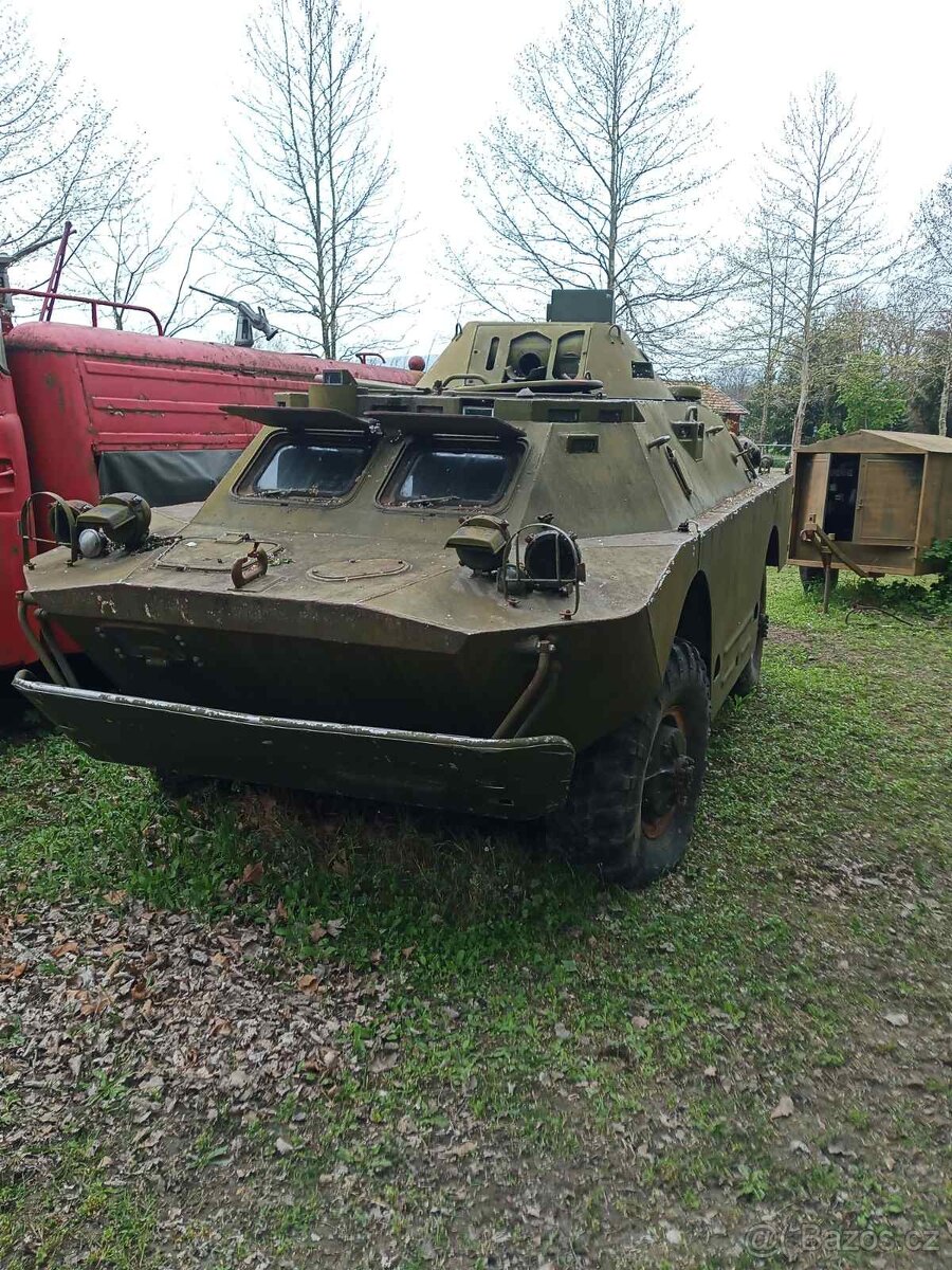 Predám BRDM 2 – obojživelné obrnené vozidlo