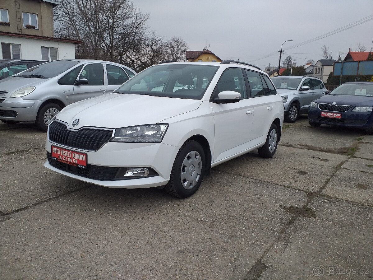 ŠKODA FABIA COM.1,0 TSi,NAVIGACE,KLIMA,ESP,ČR,SERVISKA