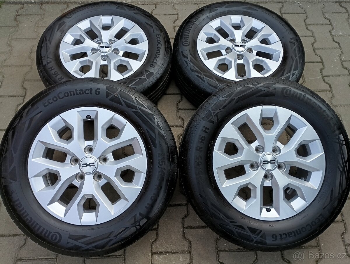 Originál sada disků Dacia Duster 5x114,3 R16