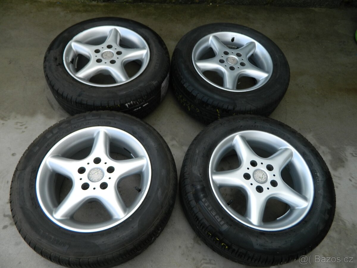 kola 5x112+letní pneu r15