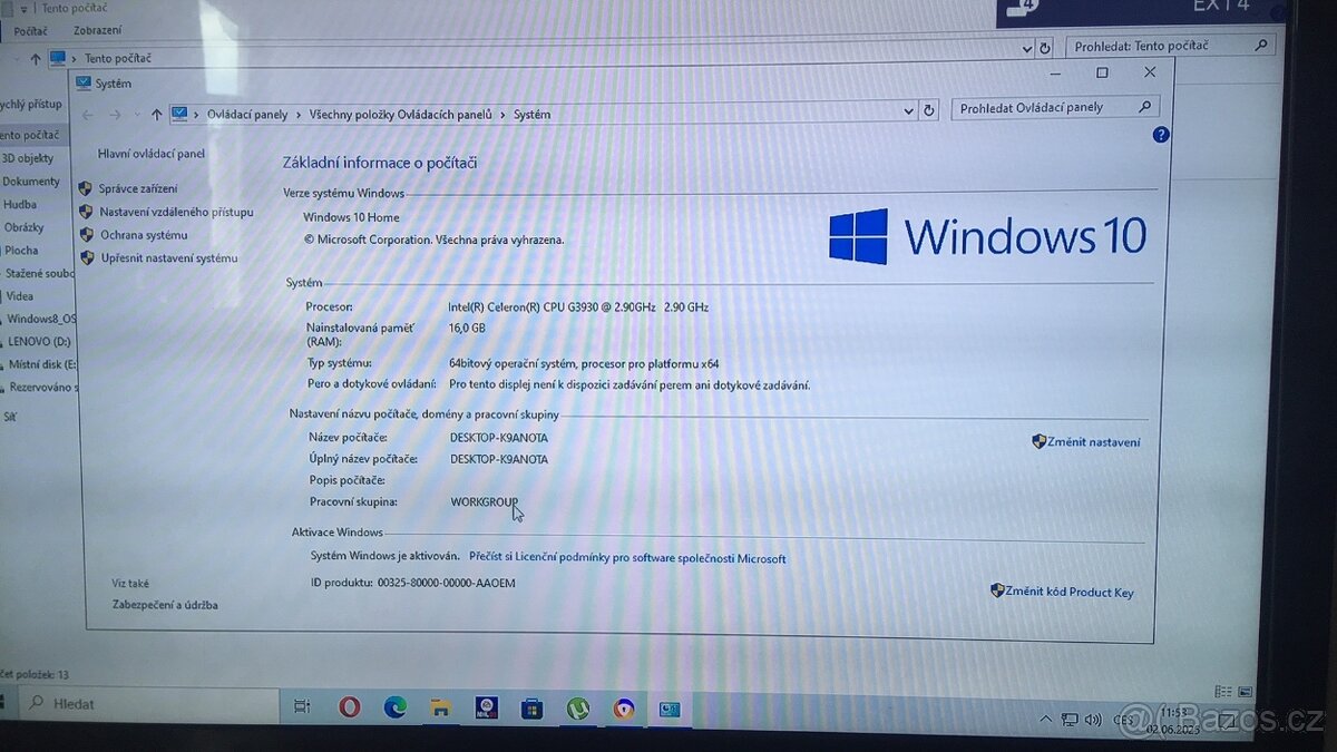 Prodám kompletně Herný PC
