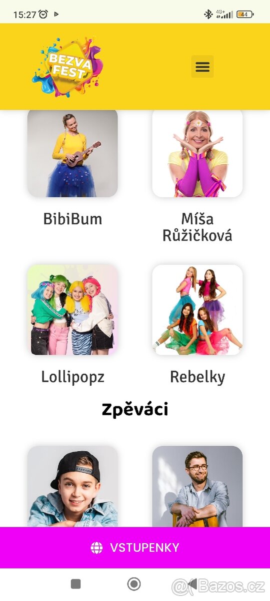 Listky Bezva fet Plzeň