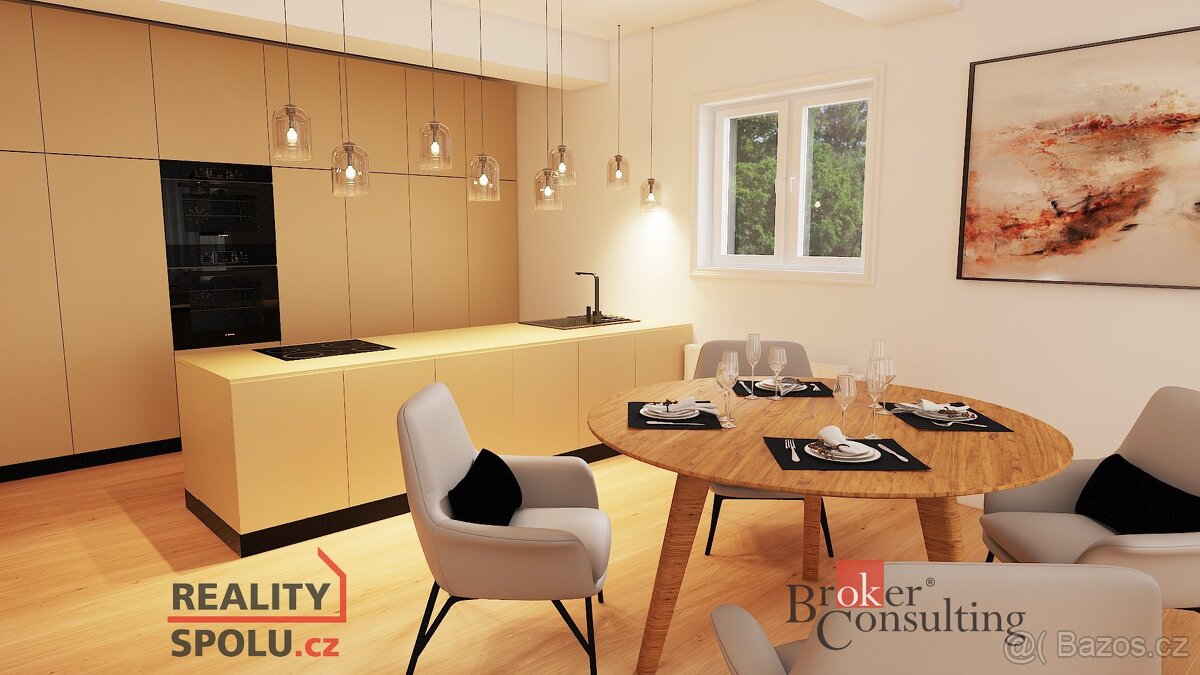 Prodej, byty/4+kk, 117.3 m2, Písčitá, Hostavice, Praha 9 [ID
