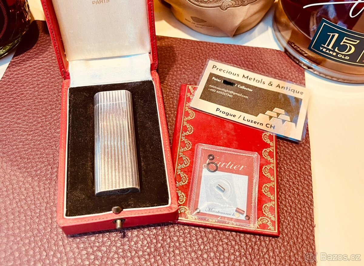 🔥 Luxusní zapalovač Cartier - Les Must de Cartier