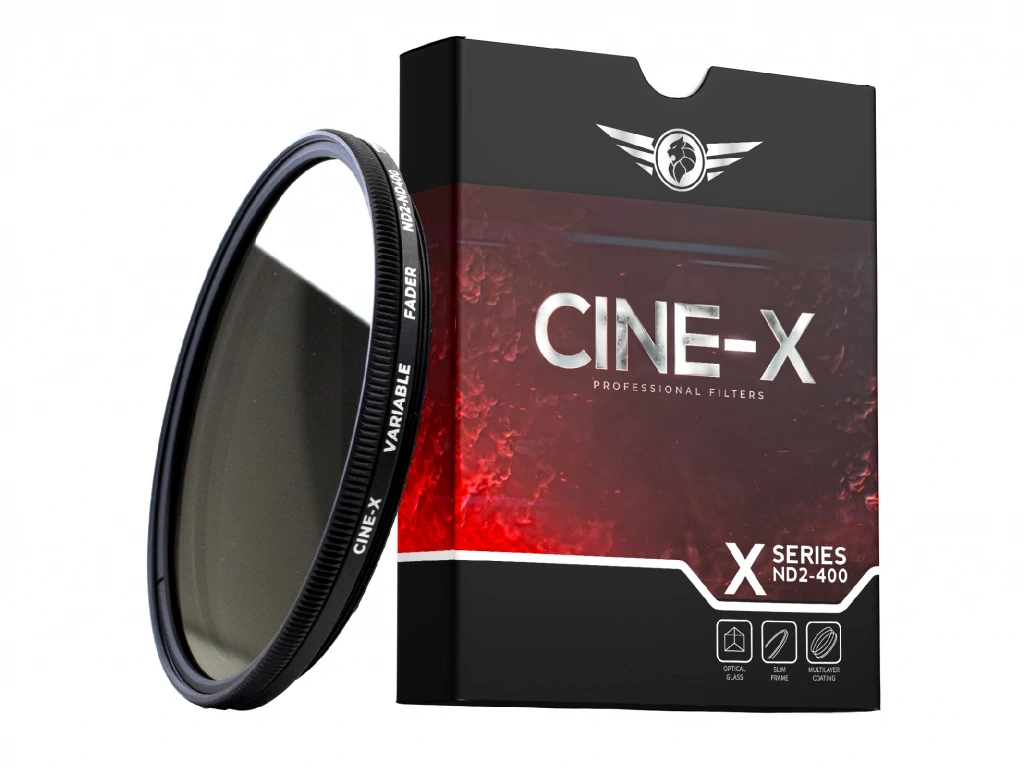 CINE-X ND2-ND400 82mm, nový 800Kč