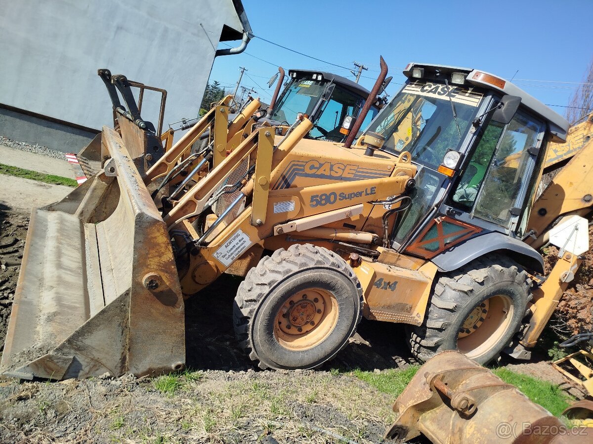 Prodám traktorbagr CASE 580 SLE