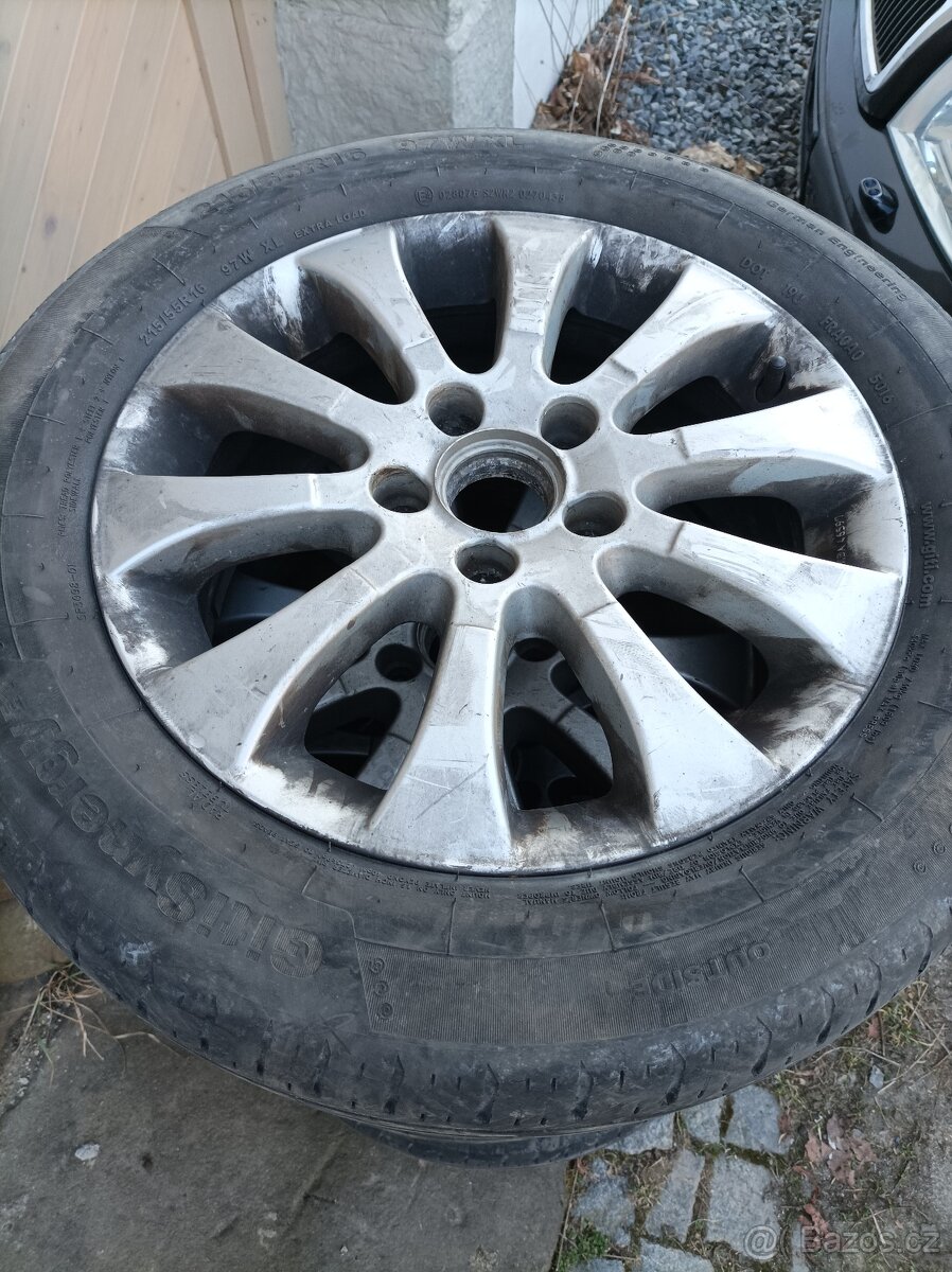 Letní Alu kola vw sharan 5x112