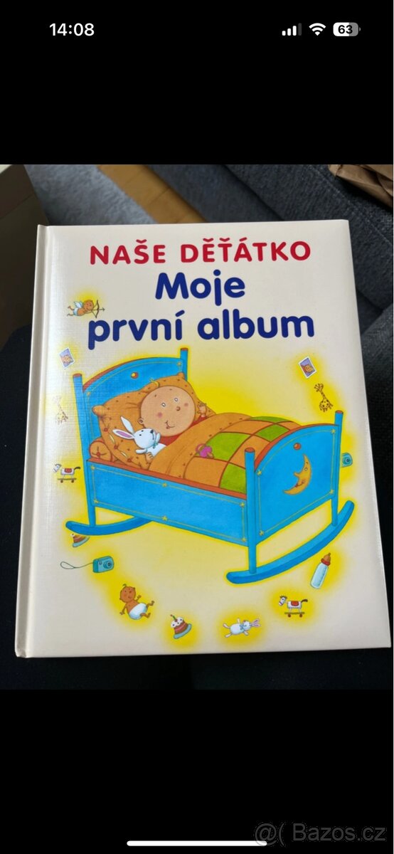 Moje první album - kniha naše děťátko