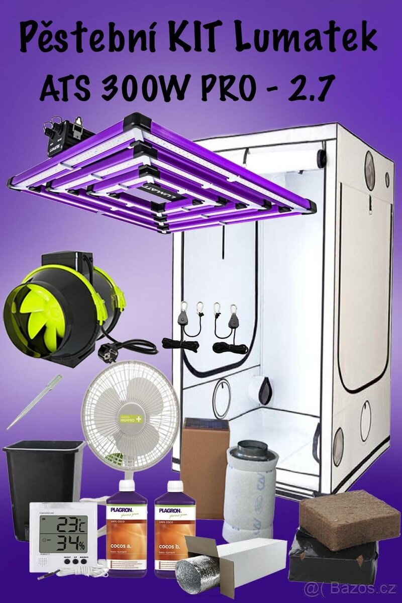 Led set Lumatek 300 pro kompletní box