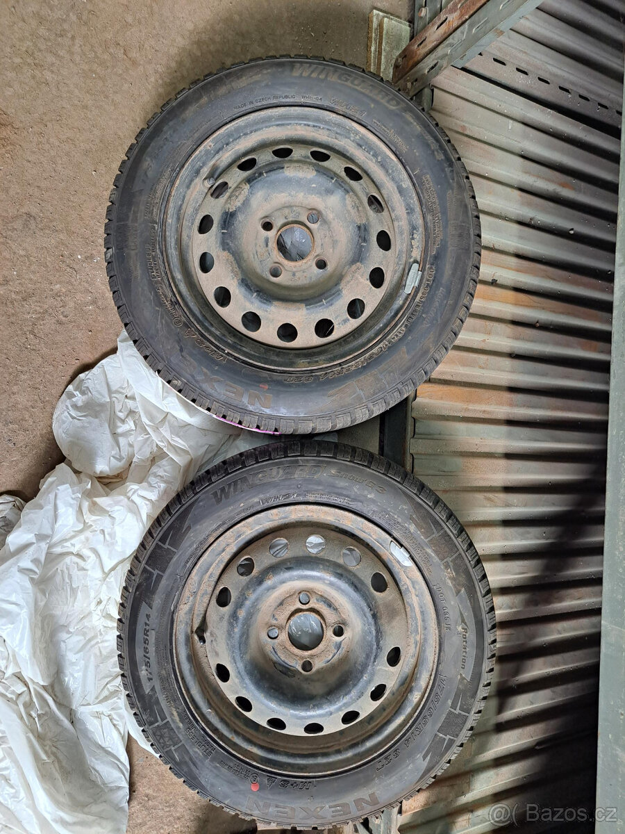 Zimní kola Nexen Winguard 175/65 r14 2 ks