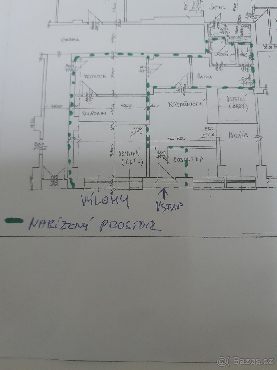 Obchodní prostory pro služby - Praha 9