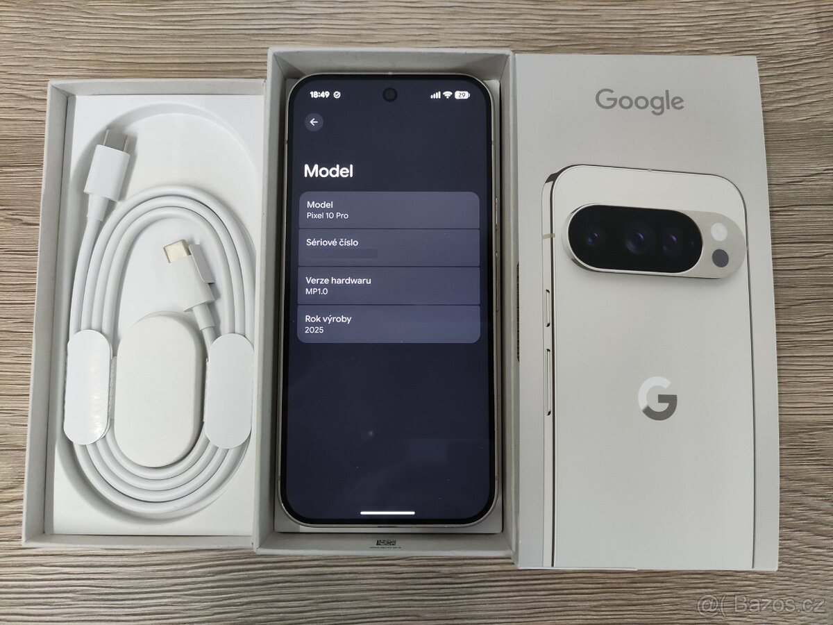 Google Pixel 10 Pro 5G 16GB/512GB Porcelain