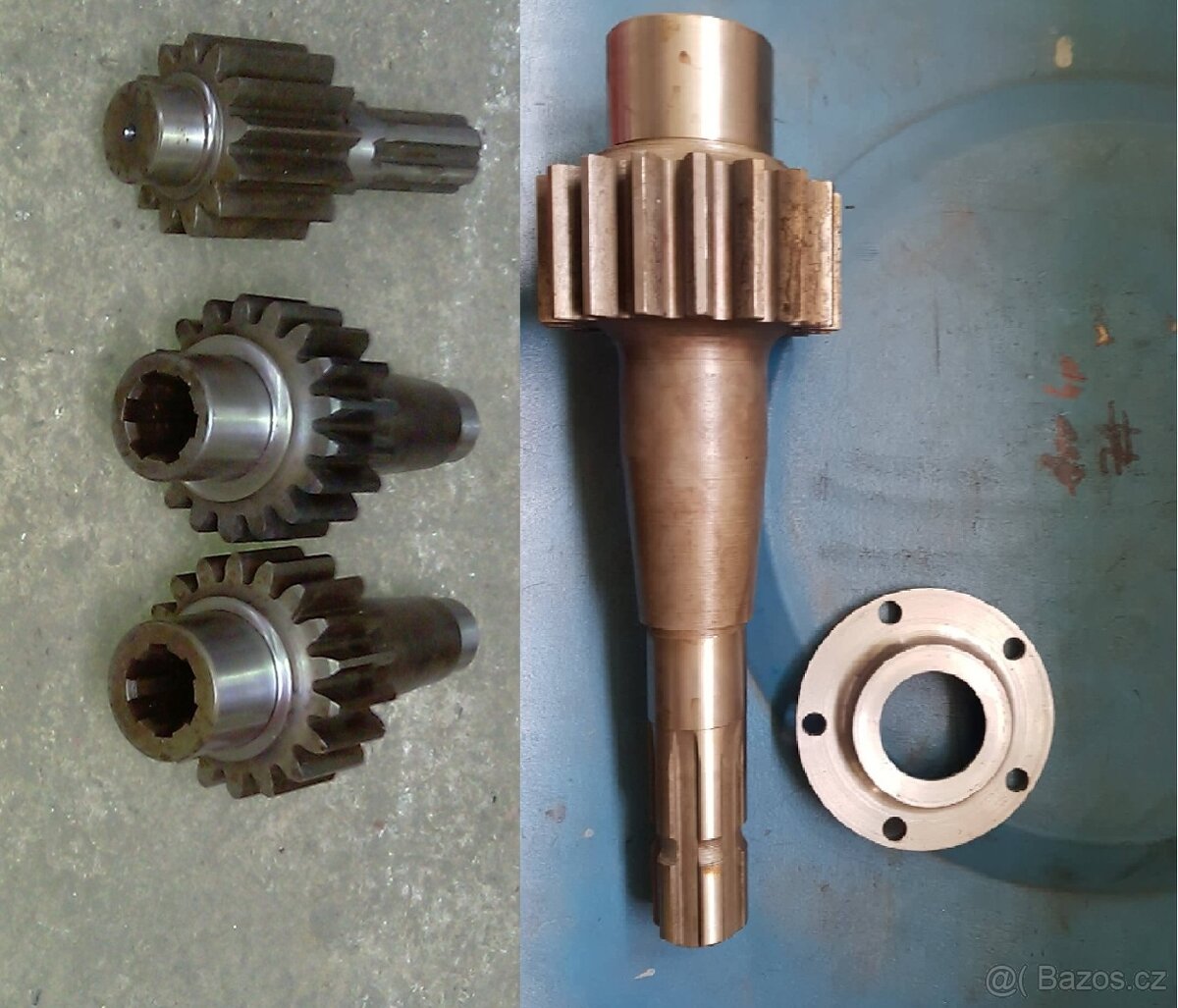 Pastorek TUN 40 a AGA 2, pastorek s vývodem na kardan, kryt