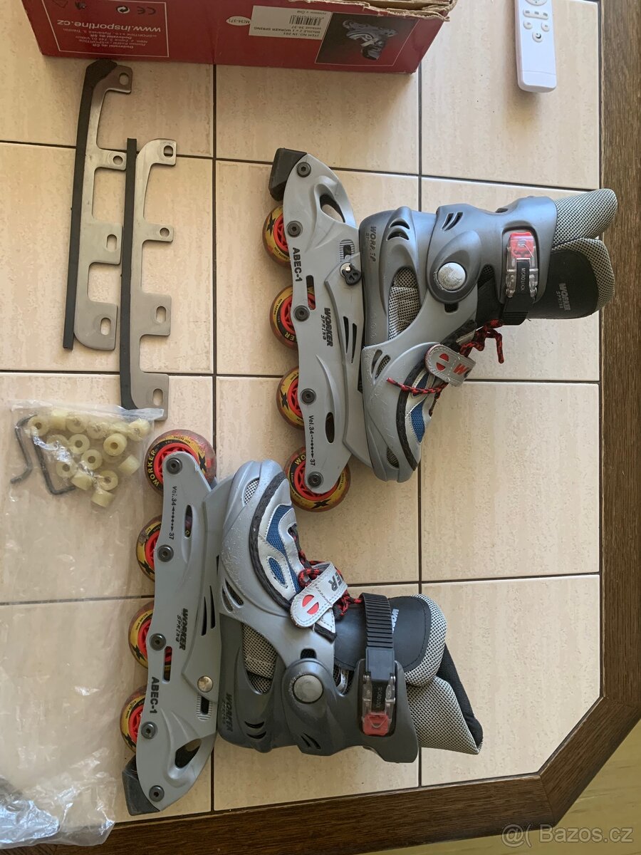 Kombinované brusle in-line sky velikost 34-37