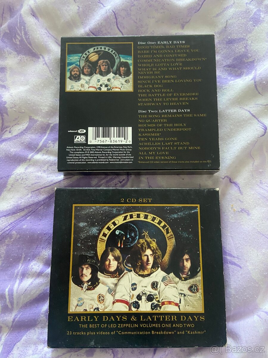 Prodam nove 2 CD set  LED ZEPPELIN + videos