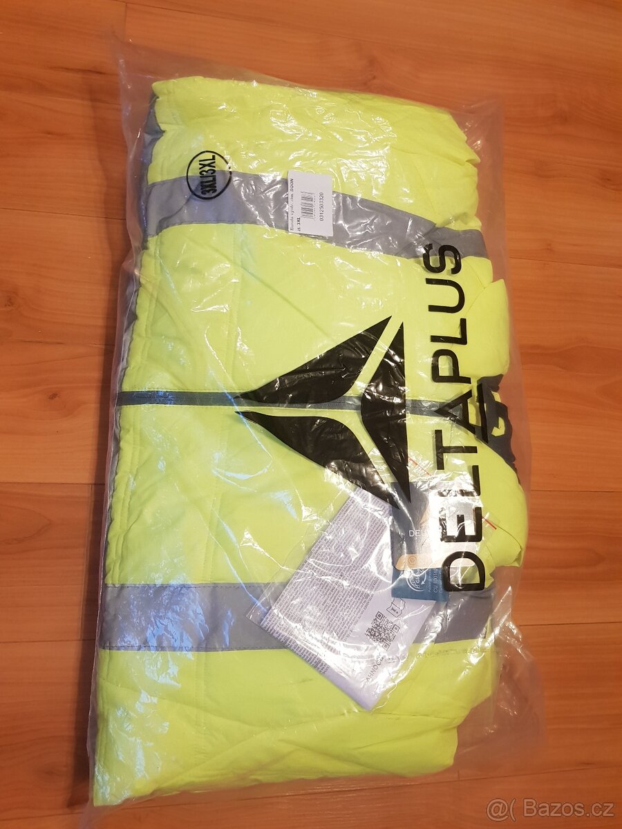 Zimní reflexní pracovní bunda Delta plus