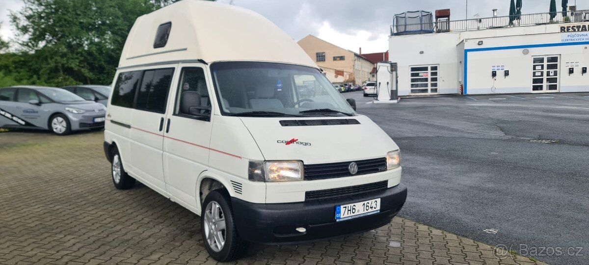 Obytný vůz Vw t4 2,5 tdi 75 kw.