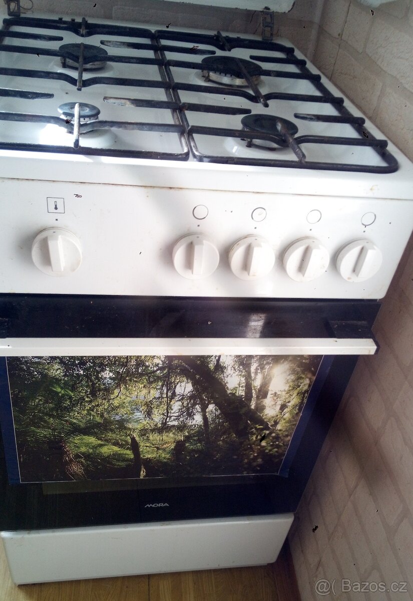 Plynový sporák na PB