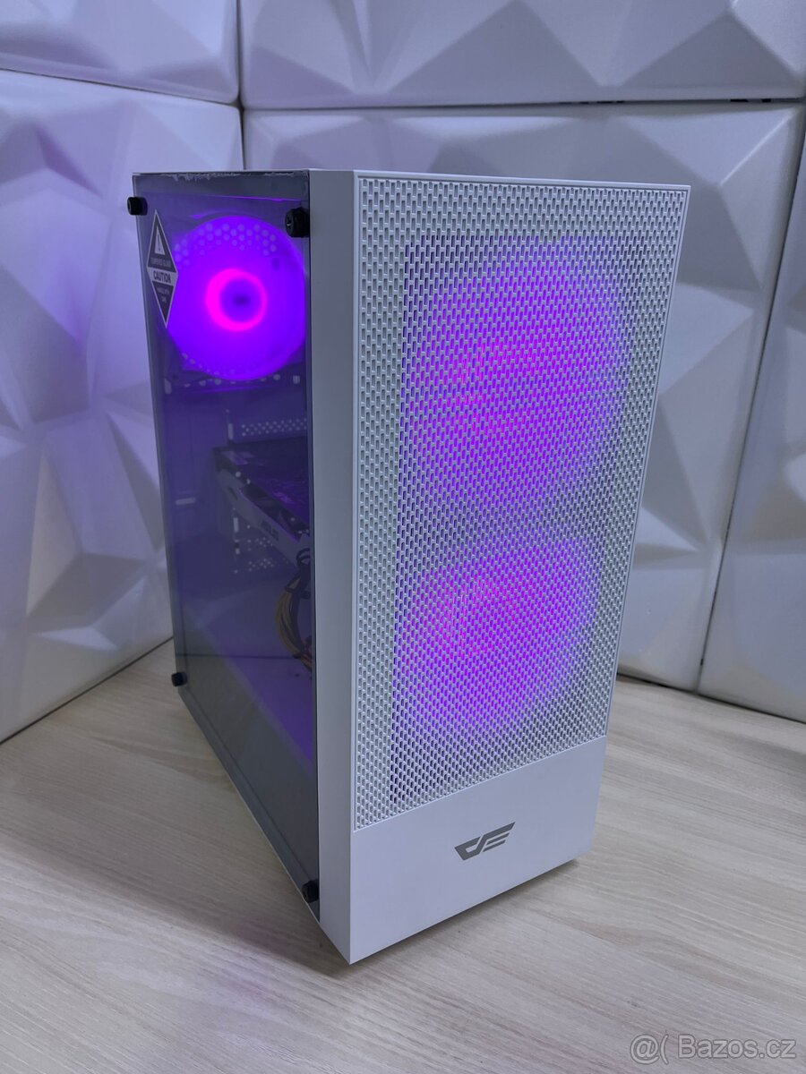 Herní PC White i5 7500|16GB|256GB SSD|500GB HDD|GTX 1060 6GB