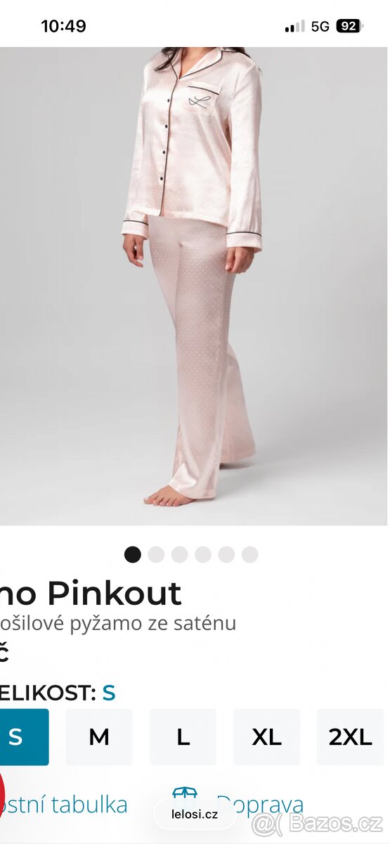 Dámské pyžamo lelosi