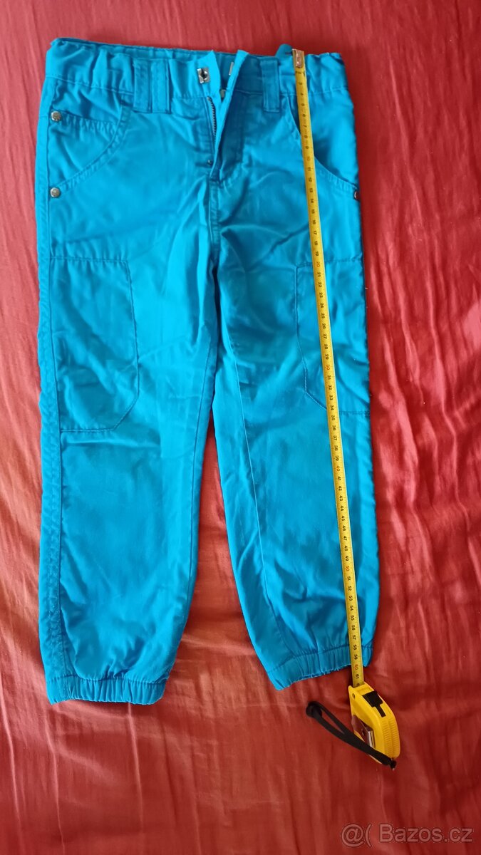 Zateplené kalhoty, velikost 104/110