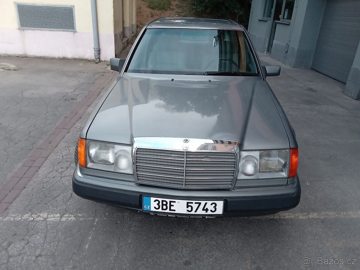 Mercedes 124 300D 1991 šestiválec. ČR doklady, tk 2025