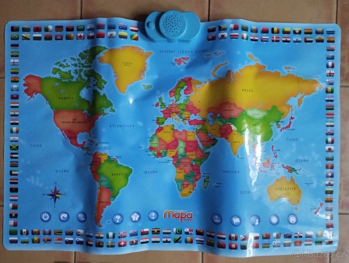 Interaktivní mapa světa