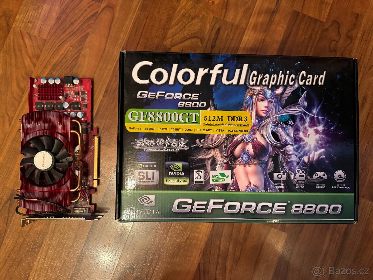 Colorful NVIDIA GeForce 8800 GT LIMITED RED EDITION