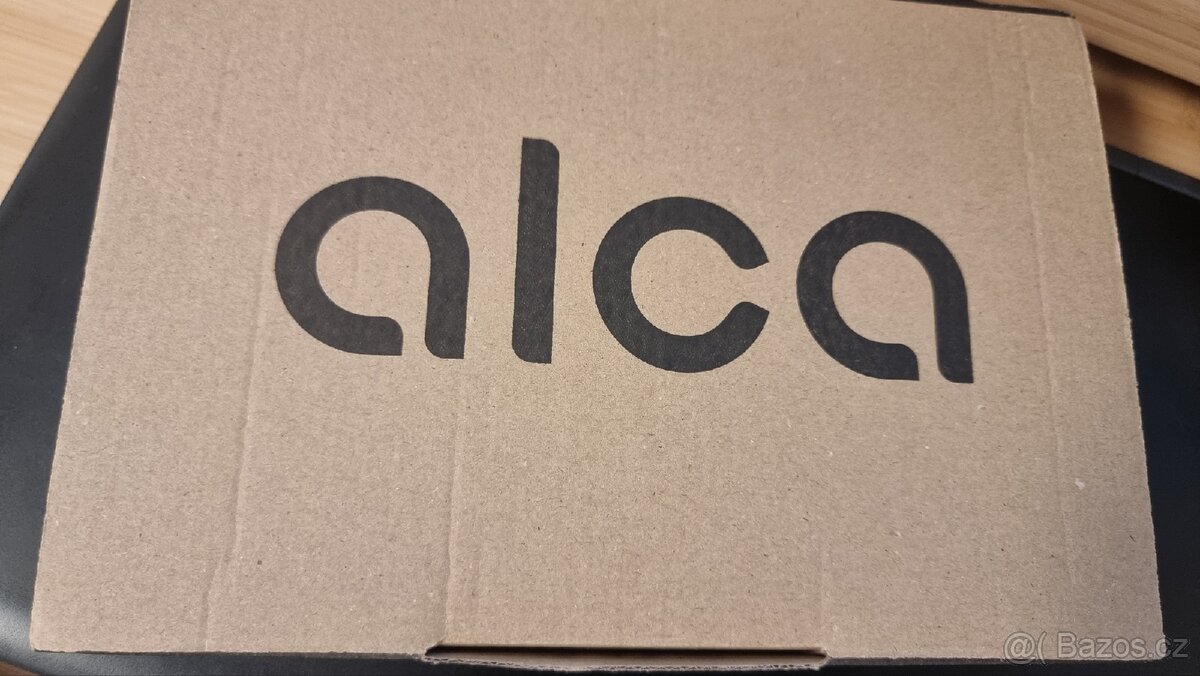 Tlačítko ovládací Alca M578 THIN černá-mat