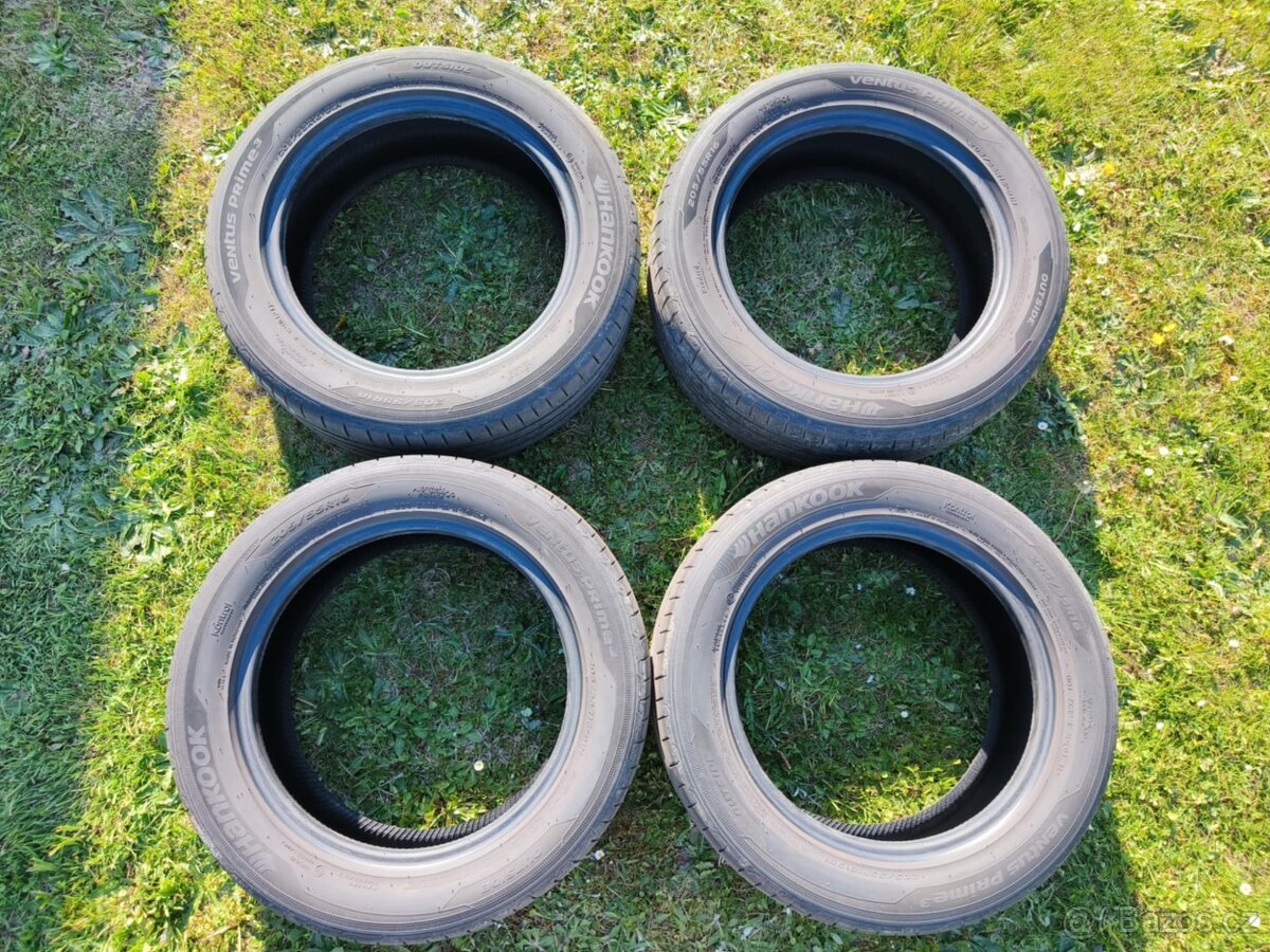 Prodám 4x pneu Hankook 205/55/16