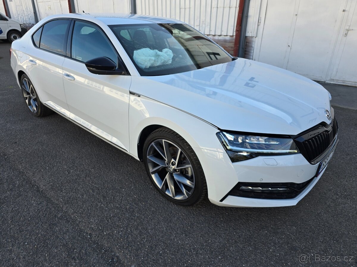 Škoda Superb 2.0TDI 147kw,DSG,SportLine.ČR 2024.Naj.14t.