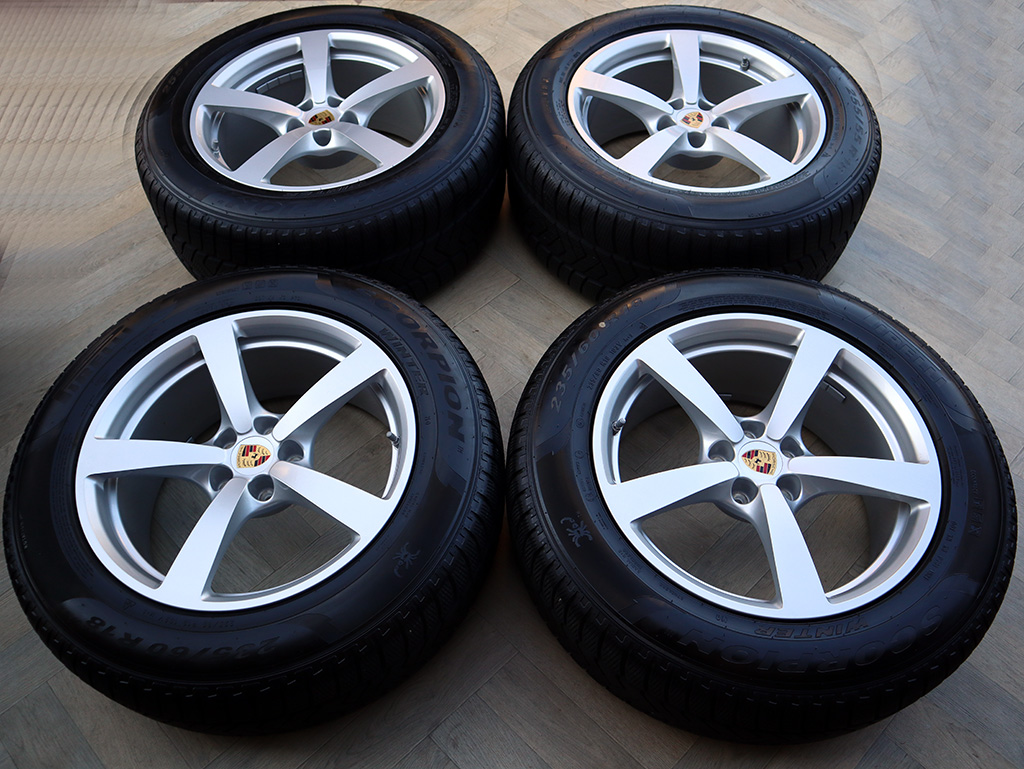 18" 5x112 ALU KOLA PORSCHE MACAN – ZIMNÍ+ČIDLA