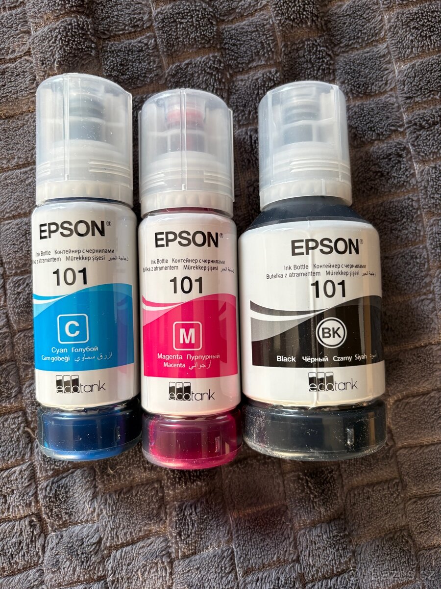 Epson ecotank náplň 101