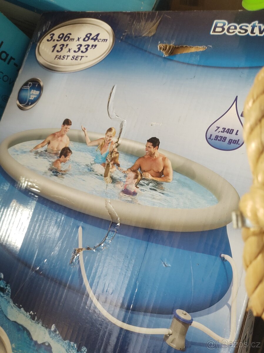Bazén Bestway - FAST SET 396x84 cm + filtrace