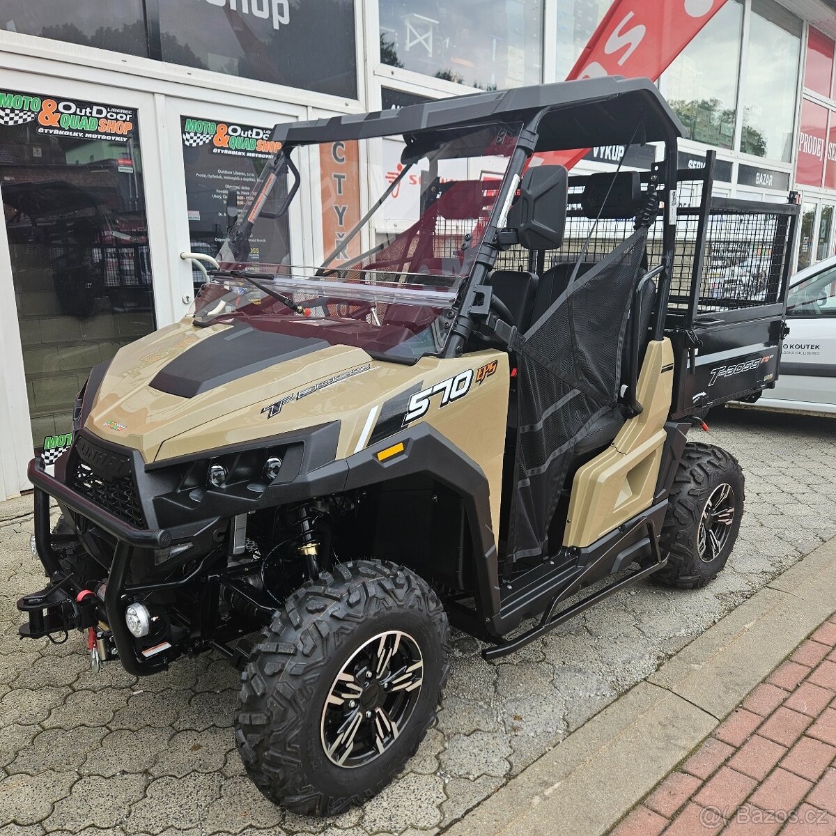 Linhai UTV 570 T-BOSS, ČR, 1. majitel, pouze 17 km, záruka