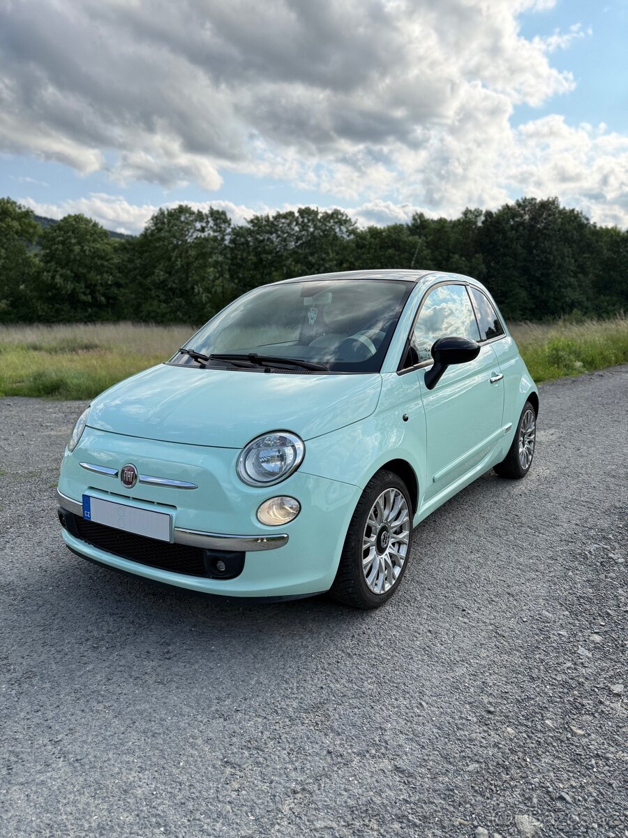 Fiat 500 1.4, nájezd 96t, 74kw, 2010