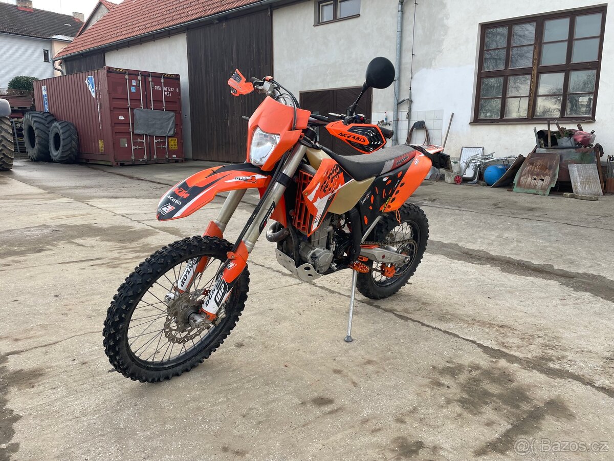 Ktm exc 450 six days 2008