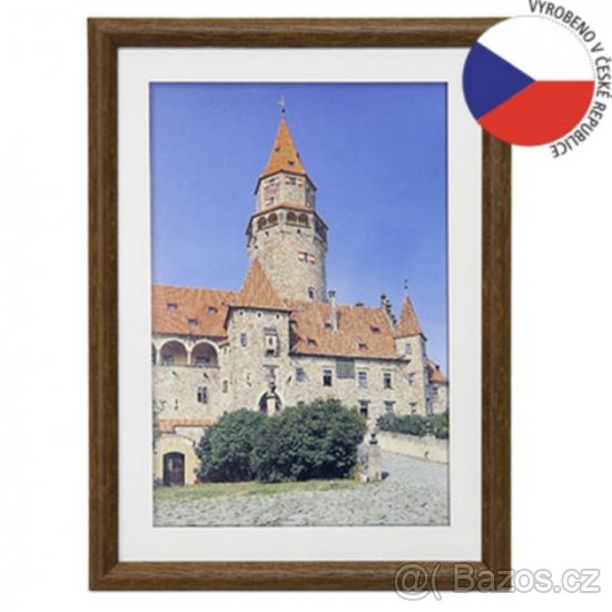 Hama rámeček dřevěný TRAVELLER, hnědý, 30x40cm