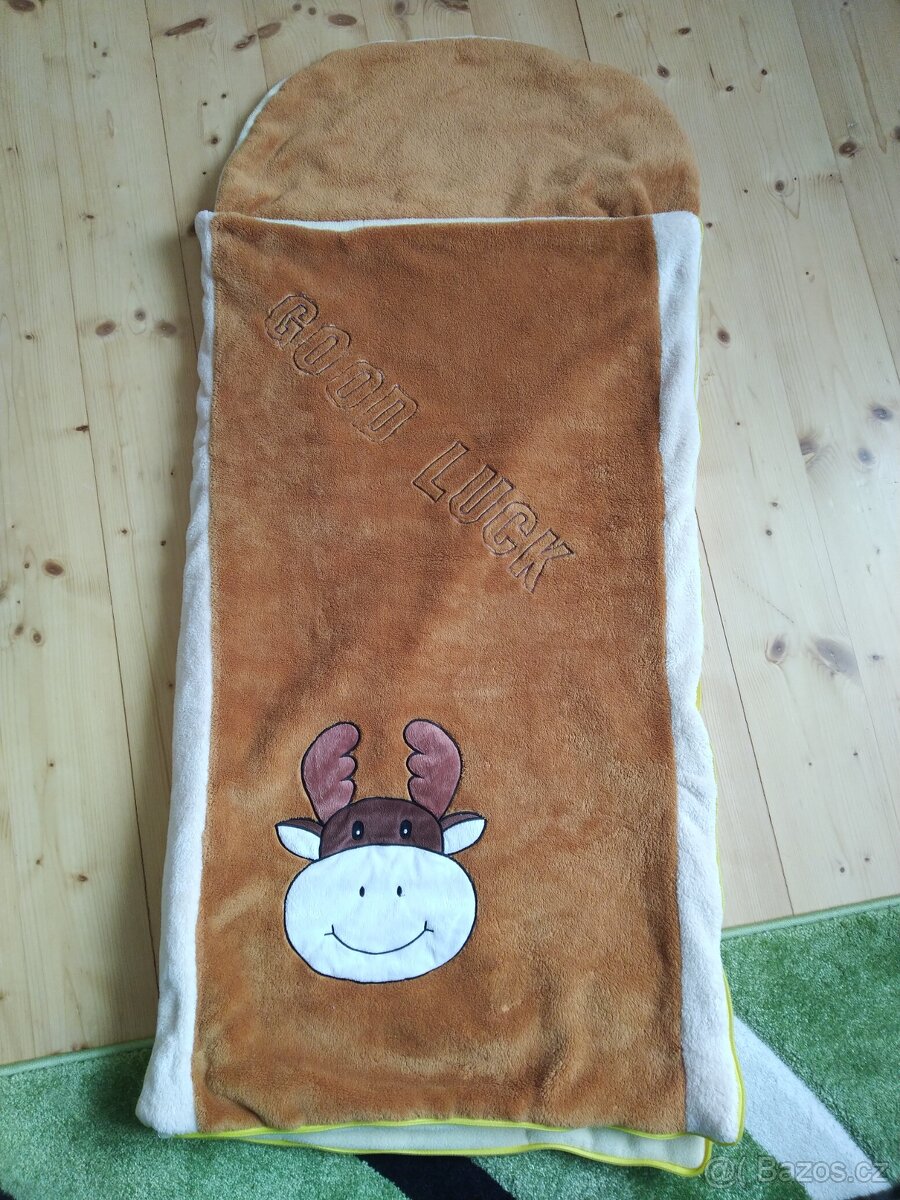 Fleecový spací pytel dětský 130x58cm