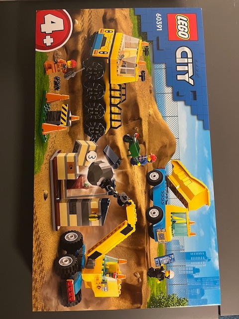 LEGO® City 60391 Vozidla ze stavby a demoliční koule