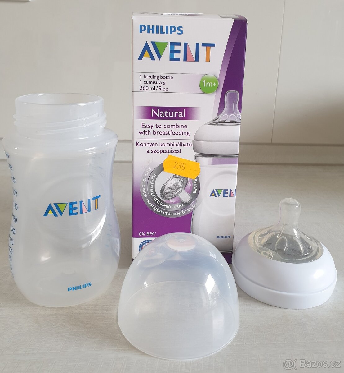 Avent kojenecká láhev 260 ml
