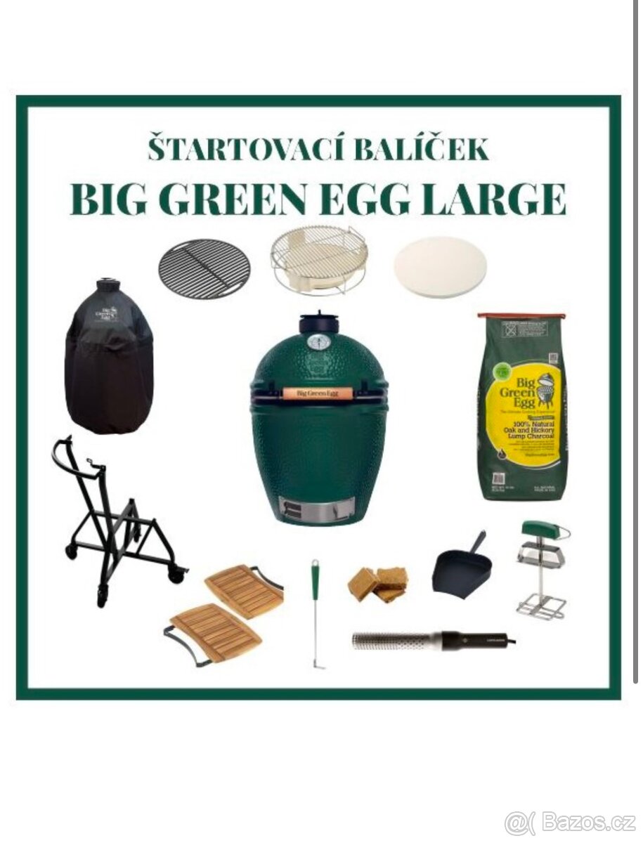 BIG GREEN EGG LARGE ZOSTAVA