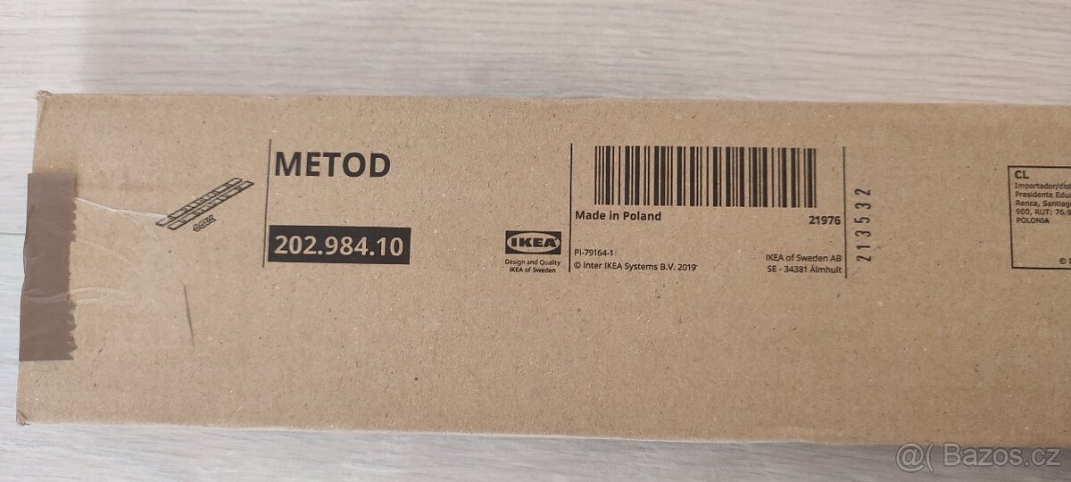 Ikea METOD 202.984.10 k montáži kuchyňského ostrůvku