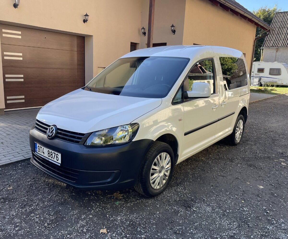 Vw Caddy 5 míst. 4x4. 2.0 TDI. Rv 2014. 86 tis.km.