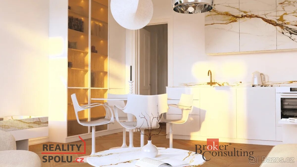 Prodej, byty/2+kk, 73.4 m2, Karlínské náměstí 59/12, Karlín,