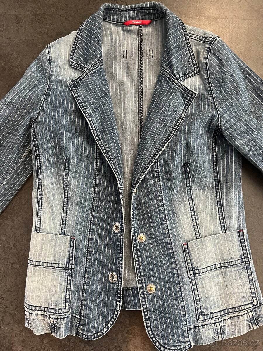 Džínová bunda S
