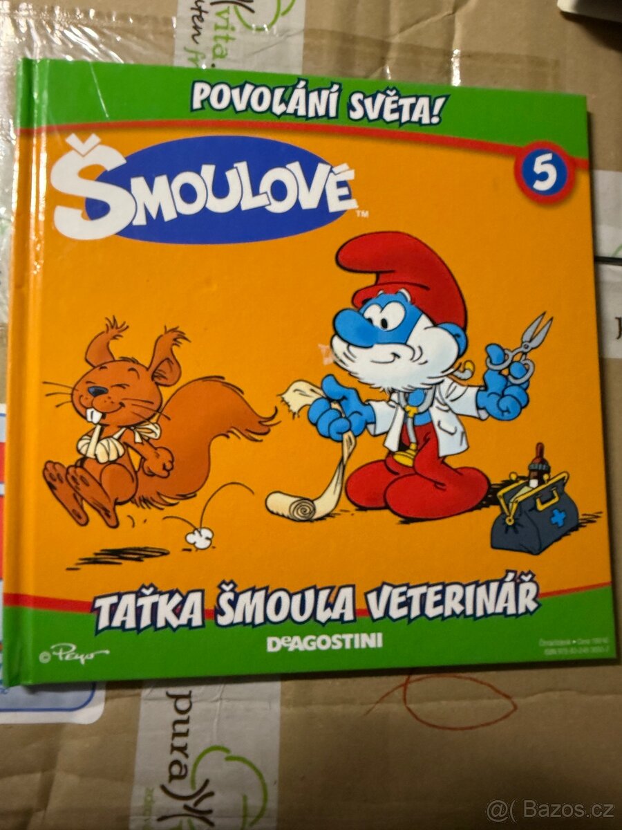 Povolání světa 5 Taťka Šmoula veterinář.